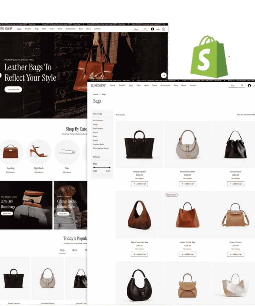SHOPIFY SEO + AEO SERVICES
